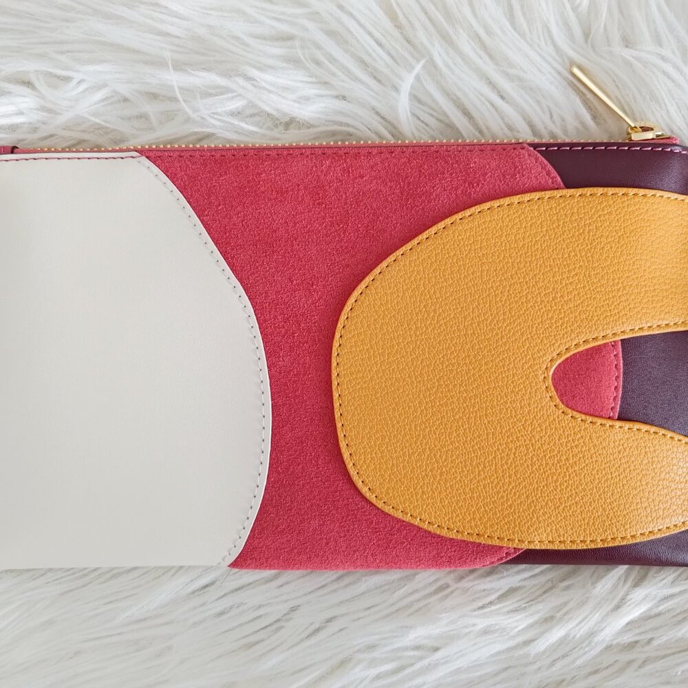 Michael Kors Jet Set Travel Large Patchwork Wristlet  35F4GTVW7Y MK - Picture 9 of 15